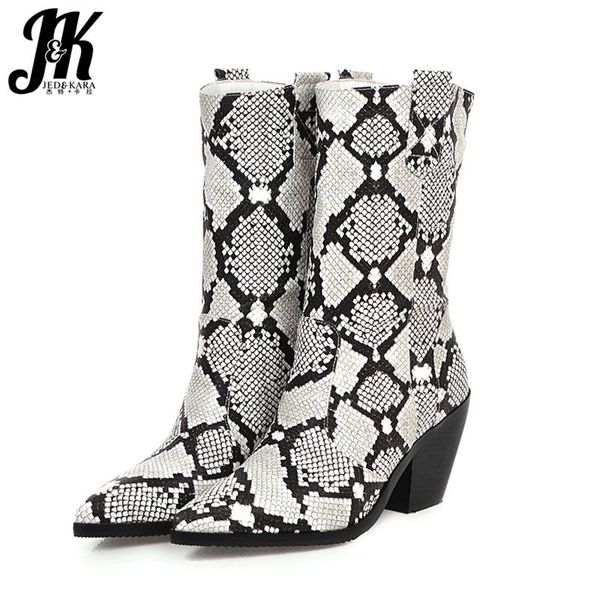 boots jk sxxy snake skin pu women western ankle boot ladies high heels shoes pointed toe female winter big size 46, Black
boots jk sxxy snake skin pu women western ankle boot ladies high heels shoes pointed toe female winter big size 46, Black