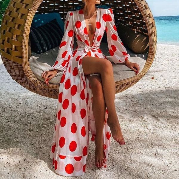 casual dresses 2021 summer fashion women slimming street solid color print polka dot bubble sleeve long dress, Black;gray
casual dresses 2021 summer fashion women slimming street solid color print polka dot bubble sleeve long dress, Black;gray