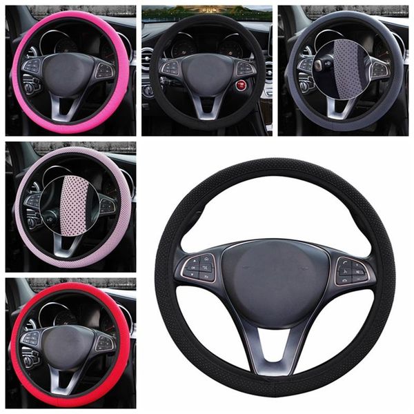 steering wheel covers auto car cover silicone cloth wrap fabric particles massage non-slip sport style seat cushion
steering wheel covers auto car cover silicone cloth wrap fabric particles massage non-slip sport style seat cushion