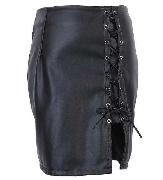 skirts women bandage lace up pu leather high waist black low cut pencil bodycon short mini skirt summer
skirts women bandage lace up pu leather high waist black low cut pencil bodycon short mini skirt summer