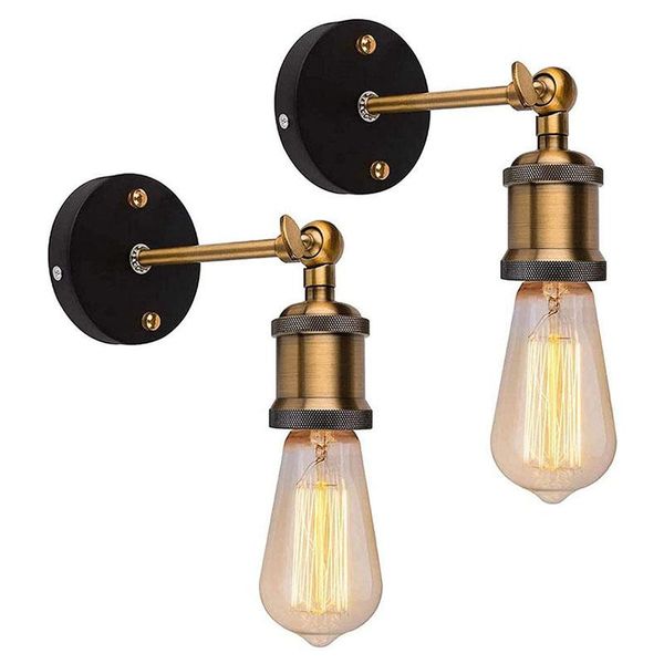 wall lamp vintage e27 base industrial light 90-260v sconce indoor lighting fixtures for living room bedroom vanity mirror
wall lamp vintage e27 base industrial light 90-260v sconce indoor lighting fixtures for living room bedroom vanity mirror