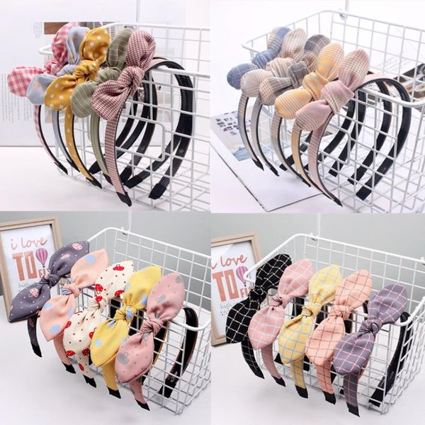 plaid print ears bow hairband headband scrunchie women girls children hair head hoop bands accessories headdress, Slivery;white
plaid print ears bow hairband headband scrunchie women girls children hair head hoop bands accessories headdress, Slivery;white