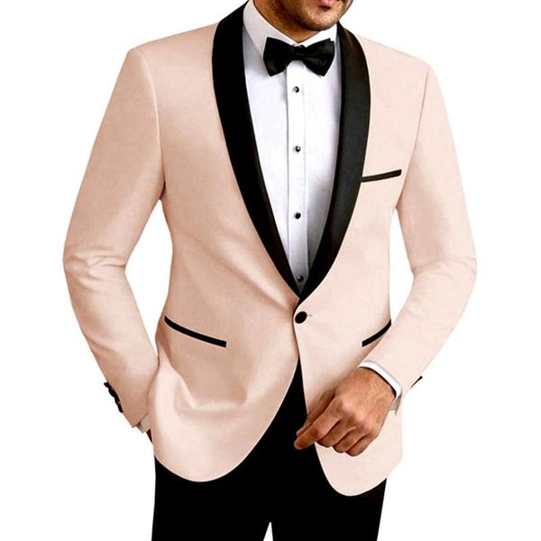 men's suits & blazers autumn custom male clothing classic pants luxury fashion oversize slim fit pink groom tuxedos wedding dinner part, White;black
men's suits & blazers autumn custom male clothing classic pants luxury fashion oversize slim fit pink groom tuxedos wedding dinner part, White;black