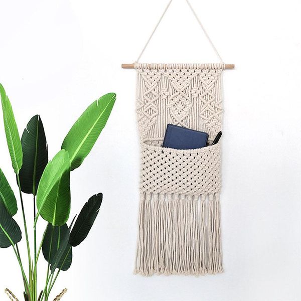tapestries nordic ins creative bohemian hand-woven tapestry net pocket home living room bedroom wall pendant decoration storage bag
tapestries nordic ins creative bohemian hand-woven tapestry net pocket home living room bedroom wall pendant decoration storage bag