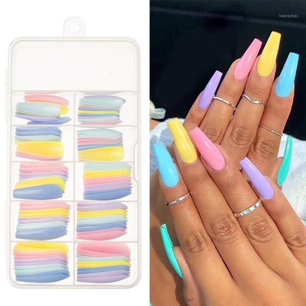 100pcs colorful acrylic false long coffin nails fake flat shape art tips natural full cover nail manicure tools1, Red;gold
100pcs colorful acrylic false long coffin nails fake flat shape art tips natural full cover nail manicure tools1, Red;gold
