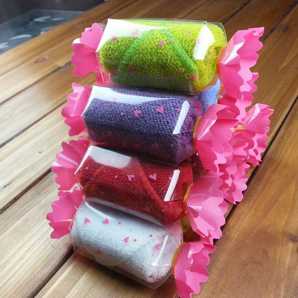 towel 6pcs 20*20cm mini candy shape packing cotton hand face washing home drop textile party gift
towel 6pcs 20*20cm mini candy shape packing cotton hand face washing home drop textile party gift