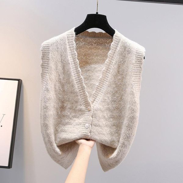 women's vests v neck waistcoat vest women hook flower knit lady cardigan winter sweater female button up solid fall waistcoats, Black;white
women's vests v neck waistcoat vest women hook flower knit lady cardigan winter sweater female button up solid fall waistcoats, Black;white