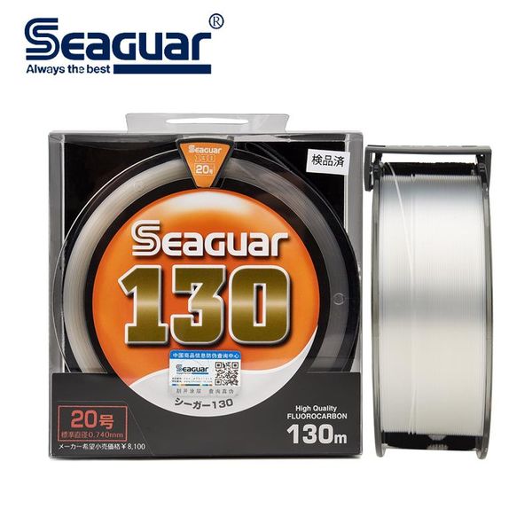 seaguar 130m japan fluorocarbon fishing line 40lb-70lb carbon fiber monofilament carp wire leader braid
seaguar 130m japan fluorocarbon fishing line 40lb-70lb carbon fiber monofilament carp wire leader braid