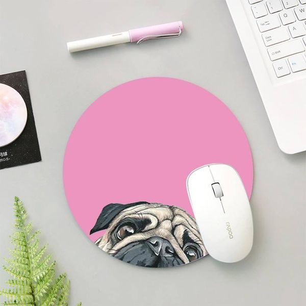 mouse pads & wrist rests cute pug dog keyboard gaming mousepads game pad round mat anti slip mousepad 22x22cm
mouse pads & wrist rests cute pug dog keyboard gaming mousepads game pad round mat anti slip mousepad 22x22cm