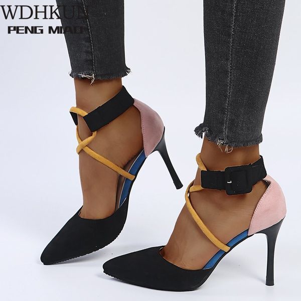 sandals women pumps ankle strap thin high heels 2021 fashion luxury shoes wedding bridal woman chen, Black
sandals women pumps ankle strap thin high heels 2021 fashion luxury shoes wedding bridal woman chen, Black
