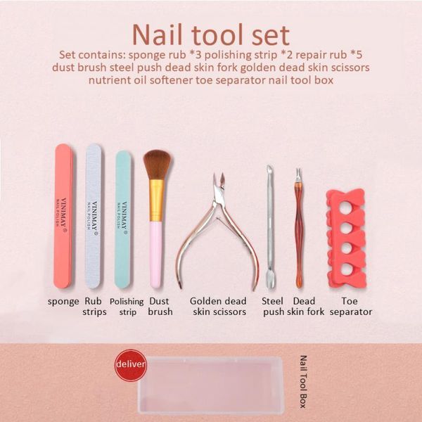 nail art kits tools 9 piece set dead skin scissors steel push fork dust brush toe separator professional
nail art kits tools 9 piece set dead skin scissors steel push fork dust brush toe separator professional