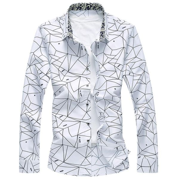 men's casual shirts luren men printed long sleeve shirt slim business causal leisure plus size 5xl 6xl 7xl male brand, White;black
men's casual shirts luren men printed long sleeve shirt slim business causal leisure plus size 5xl 6xl 7xl male brand, White;black
