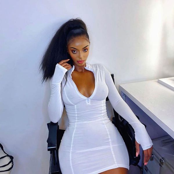 plus size bodycon mini dress long sleeve fall clothes for women fashion oversized vestidos night party club dresses, Black
plus size bodycon mini dress long sleeve fall clothes for women fashion oversized vestidos night party club dresses, Black