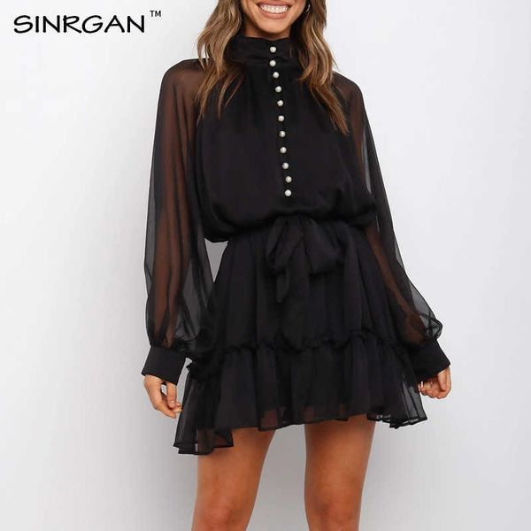 nankey black high neck chiffon mini dress a-line long-sleeve turtlenck fashion dress bandage mini dresses 210706, Black;gray
nankey black high neck chiffon mini dress a-line long-sleeve turtlenck fashion dress bandage mini dresses 210706, Black;gray
