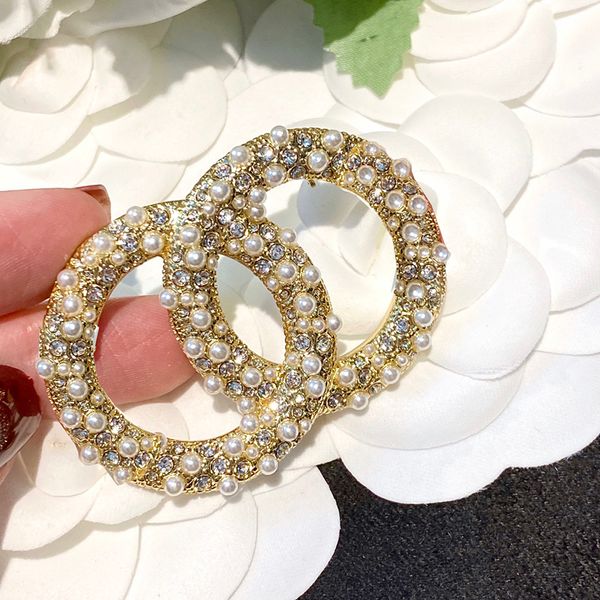luxury designer brooches large and small pearls diamonds brooch with stamp party gift l-c14 @yamalang2, Gray
luxury designer brooches large and small pearls diamonds brooch with stamp party gift l-c14 @yamalang2, Gray