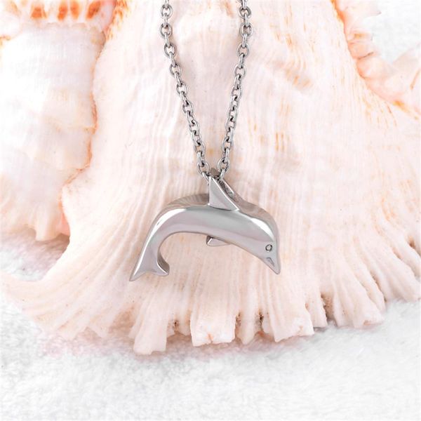 pendant necklaces ksj8400 steel, gold, pink color polishing blank animal design dolphin shape pet urn ashes holder keepsake cremation je, Silver
pendant necklaces ksj8400 steel, gold, pink color polishing blank animal design dolphin shape pet urn ashes holder keepsake cremation je, Silver