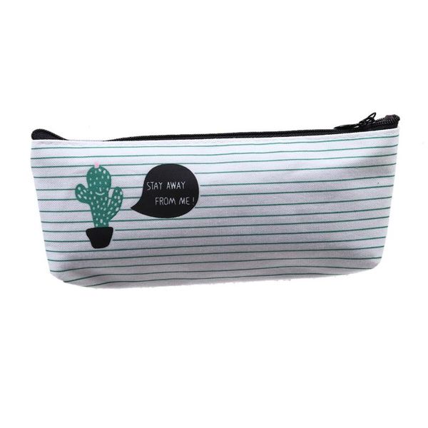 canvas pencil case storage bag stationery large capacity portable special offer background printed green stripes cactus pattern bags
canvas pencil case storage bag stationery large capacity portable special offer background printed green stripes cactus pattern bags