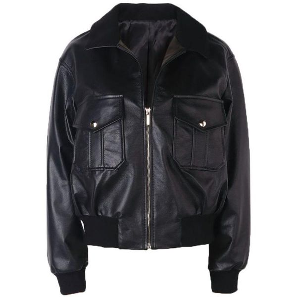 women's leather & faux yoloagain 2021 autumn women genuine jacket ladies black coat
women's leather & faux yoloagain 2021 autumn women genuine jacket ladies black coat