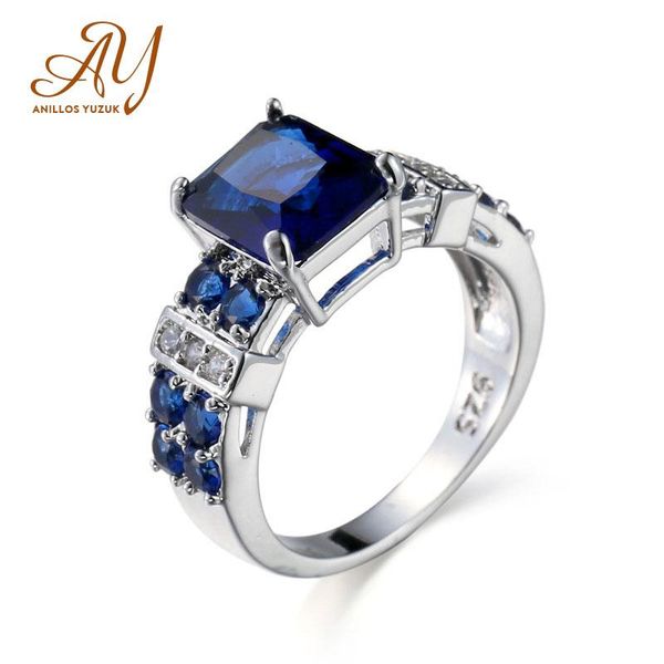 cluster rings anillos yuzuk luxury square sapphire gemstones finger 925 sterling silver jewelry ring for women wedding anniversary gifts, Golden;silver
cluster rings anillos yuzuk luxury square sapphire gemstones finger 925 sterling silver jewelry ring for women wedding anniversary gifts, Golden;silver