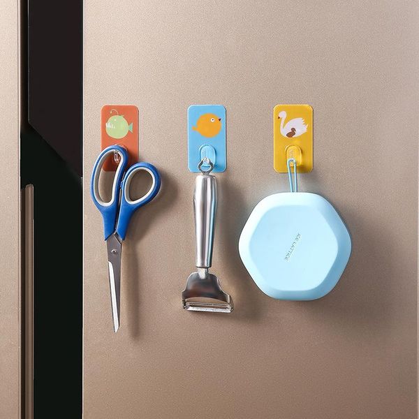 hooks & rails 5pcs cute wall hook punching seamless load-bearing powerful self adhesive hanger kitchen bathroom organizer
hooks & rails 5pcs cute wall hook punching seamless load-bearing powerful self adhesive hanger kitchen bathroom organizer