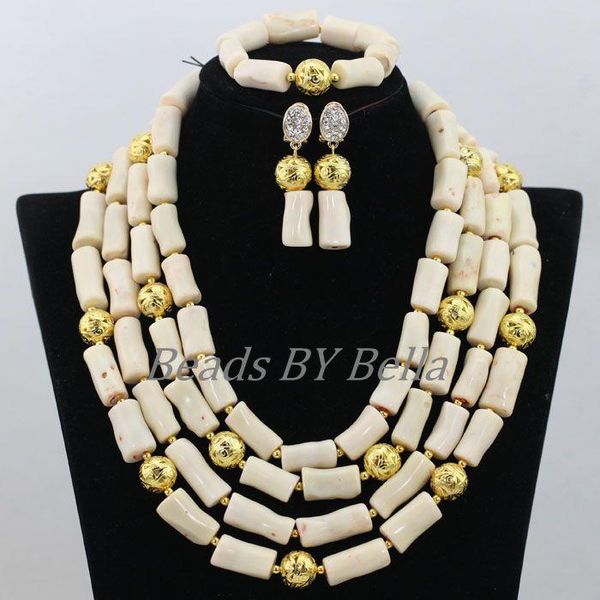 earrings & necklace nigerian wedding african coral beads bridal jewelry sets women costume white jewellery abf902, Silver
earrings & necklace nigerian wedding african coral beads bridal jewelry sets women costume white jewellery abf902, Silver