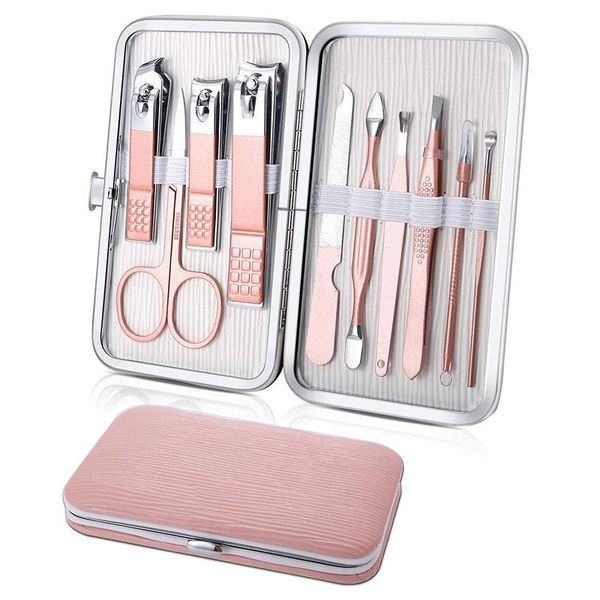 nail art kits 10pcs/set manicure set stainless steel travel clippers kit pedicure care tools beauty makeup
nail art kits 10pcs/set manicure set stainless steel travel clippers kit pedicure care tools beauty makeup