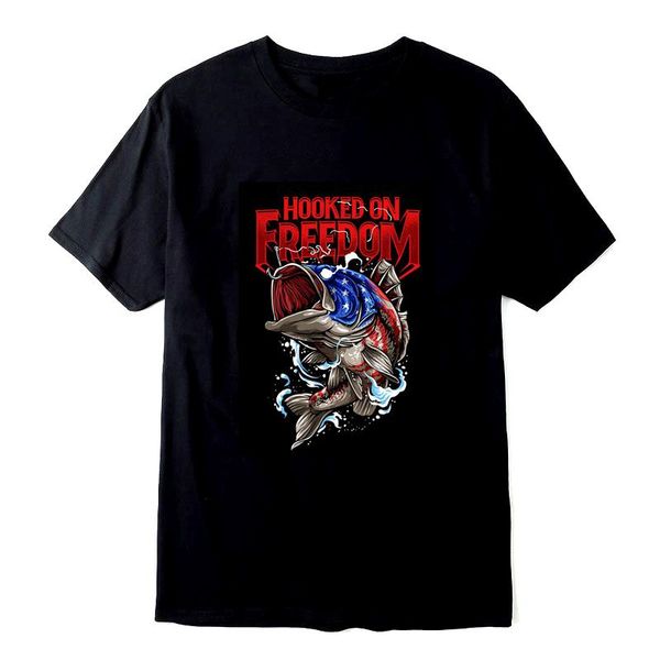 men's t-shirts cotton t-shirt fashion summer bass fishing design short sleeve tee harajuku men woman casual clothes drop, White;black
men's t-shirts cotton t-shirt fashion summer bass fishing design short sleeve tee harajuku men woman casual clothes drop, White;black