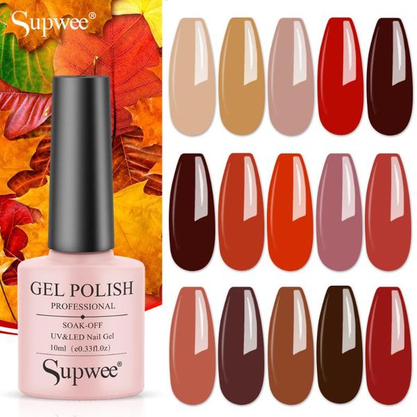 nail gel supwee 10ml polish semi-permanent soak off uv led lamp enamel varnish professional color for manicure art, Red;pink
nail gel supwee 10ml polish semi-permanent soak off uv led lamp enamel varnish professional color for manicure art, Red;pink