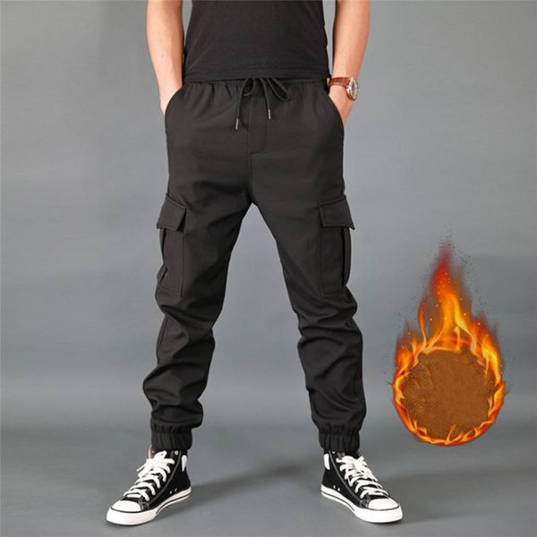 men's pants solid legging thickened casual overalls color warm comfortable support wholesale drop, Black
men's pants solid legging thickened casual overalls color warm comfortable support wholesale drop, Black