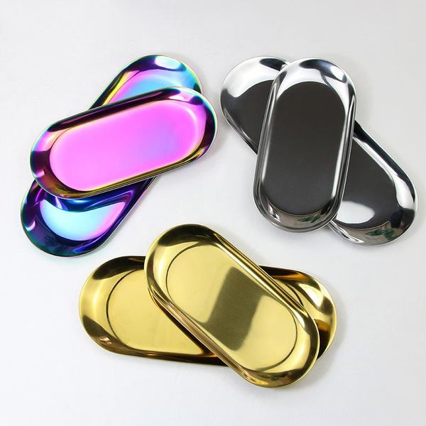kitchen storage & organization a food dessert tray oval jewelry serving platter stainless steel snack metal gold decoration home organizer
kitchen storage & organization a food dessert tray oval jewelry serving platter stainless steel snack metal gold decoration home organizer