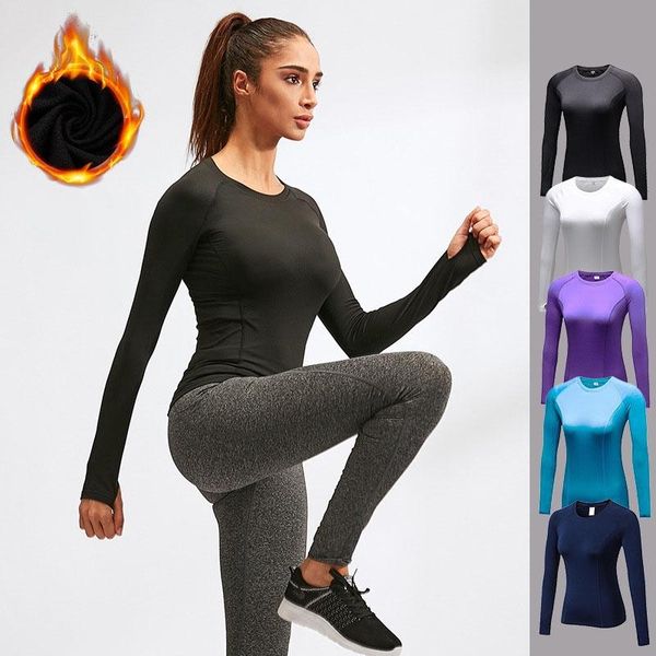 yoga outfits 2021 autum winter warm gym women sports thickening workout t-shirts running long sleeve tees fitness women's clothes, White;red
yoga outfits 2021 autum winter warm gym women sports thickening workout t-shirts running long sleeve tees fitness women's clothes, White;red
