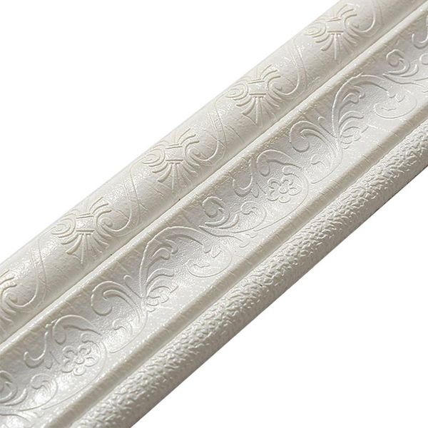 window stickers 2.3m 3d wall pe self adhesive skirting line bathroom waterproof background foam edge banding door frame kitchen durable
window stickers 2.3m 3d wall pe self adhesive skirting line bathroom waterproof background foam edge banding door frame kitchen durable