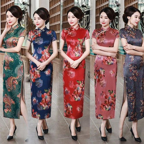summer printed long cheongsam chinese wedding dress plus size traditional qipao mandarin collar party costume -4xl ethnic clothing, Red
summer printed long cheongsam chinese wedding dress plus size traditional qipao mandarin collar party costume -4xl ethnic clothing, Red