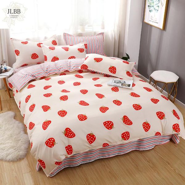 bedding sets cute strawberry quilt cover pillowcase bed sheets luxury duvet twin full king kids pink bedclothes
bedding sets cute strawberry quilt cover pillowcase bed sheets luxury duvet twin full king kids pink bedclothes