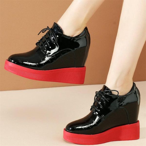 dress shoes 2021 fashion sneakers women genuine leather wedges high heel pumps female lace up trainers round toe platform ankle boots, Black
dress shoes 2021 fashion sneakers women genuine leather wedges high heel pumps female lace up trainers round toe platform ankle boots, Black