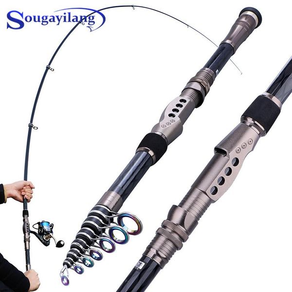 sougayilang 1.8-3.6m fishing rods ultralight carbon fiber spining rod for saltwater freshwater sea tackle boat
sougayilang 1.8-3.6m fishing rods ultralight carbon fiber spining rod for saltwater freshwater sea tackle boat