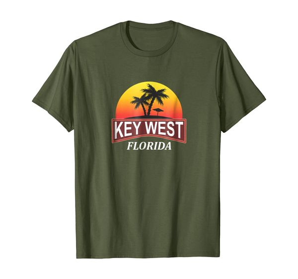 Key West Florida - Beach Sunset Vacation T-shirt, Mainly pictures