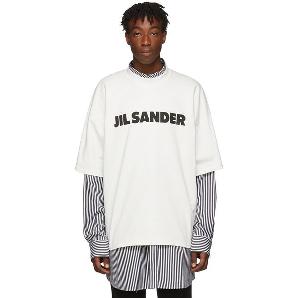 fashion designers meichao jil sanderss jillander ins letter printing loose fitting men's and women's short sleeve tshirt clothes, White
fashion designers meichao jil sanderss jillander ins letter printing loose fitting men's and women's short sleeve tshirt clothes, White