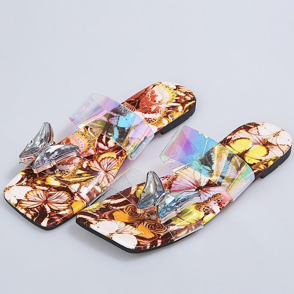 casual flat shoes flip-flops women's butterfly transparent sandals ladies fashion slippers colorful women #, Black
casual flat shoes flip-flops women's butterfly transparent sandals ladies fashion slippers colorful women #, Black
