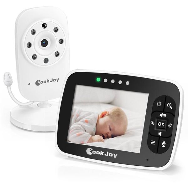 2.4ghz video baby monitor with 3.5 inch lcd screen two-way audio talk lullaby playing monitors 
2.4ghz video baby monitor with 3.5 inch lcd screen two-way audio talk lullaby playing monitors