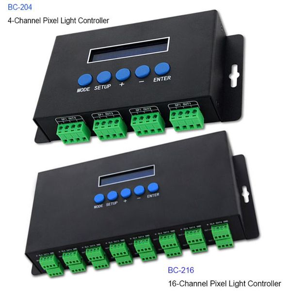 controllers bc-204 bc-216 dc5v-24v artnet eternet to spi/dmx pixel led light controller output current 4 channels 7ax4ch/16 3ax16ch
controllers bc-204 bc-216 dc5v-24v artnet eternet to spi/dmx pixel led light controller output current 4 channels 7ax4ch/16 3ax16ch
