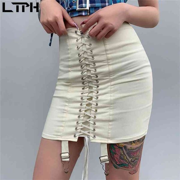 sale summer skirts womens explosion casual above knee mini personality hole bandage belt waist bag hip short skirt 210423, Black
sale summer skirts womens explosion casual above knee mini personality hole bandage belt waist bag hip short skirt 210423, Black