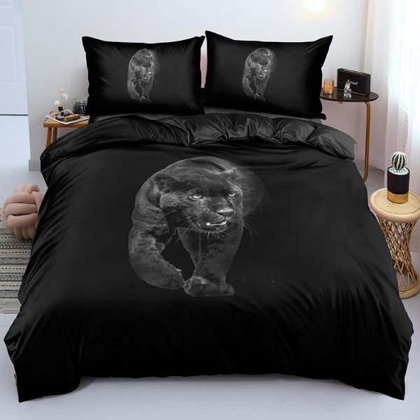 bedding sets 3d leopard custom design black comforter cases pillow covers set duvet twin king full double single size home textile
bedding sets 3d leopard custom design black comforter cases pillow covers set duvet twin king full double single size home textile