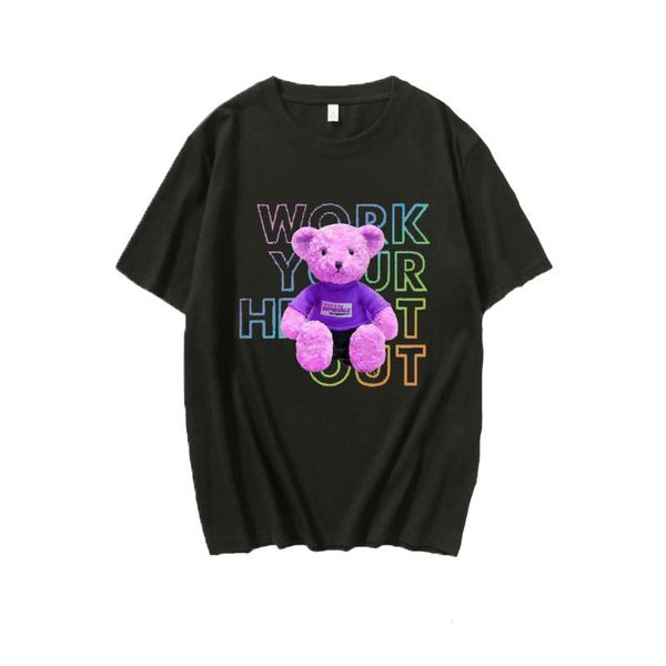 printed bear spring/summer korean style loose round neck pullover mid-length short sleeve oversized t-shirt women 2021 women's, White
printed bear spring/summer korean style loose round neck pullover mid-length short sleeve oversized t-shirt women 2021 women's, White