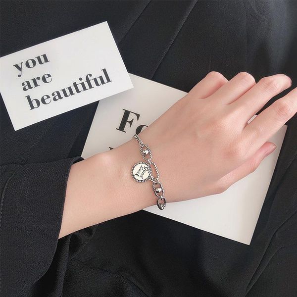 vintage retro silver color good luck letter leaf pendant bracelets female elegant charm bracelet jewelry for women men couple gi, Golden;silver
vintage retro silver color good luck letter leaf pendant bracelets female elegant charm bracelet jewelry for women men couple gi, Golden;silver