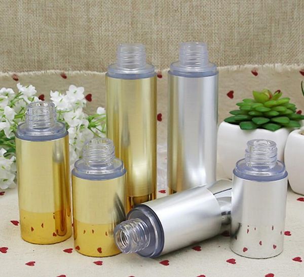 15ml 30ml 50ml gold wire-drawing empty cosmetic airless bottle portable refillable pump dispenser bottles for travel lotion storage & jars
15ml 30ml 50ml gold wire-drawing empty cosmetic airless bottle portable refillable pump dispenser bottles for travel lotion storage & jars