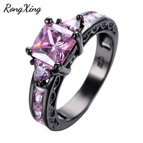 wedding rings rongxing elegant pink birthstone square zircon for women vintage black gold filled ring female christmas jewelry, Slivery;golden
wedding rings rongxing elegant pink birthstone square zircon for women vintage black gold filled ring female christmas jewelry, Slivery;golden