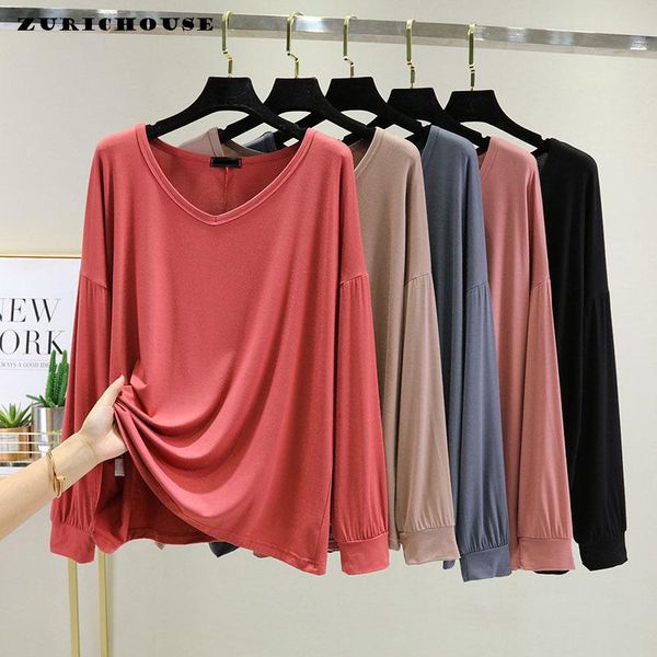 oversized t-shirt women solid color loose casual fashion spring summer long sleeve v-neck basic tee female women's, White
oversized t-shirt women solid color loose casual fashion spring summer long sleeve v-neck basic tee female women's, White