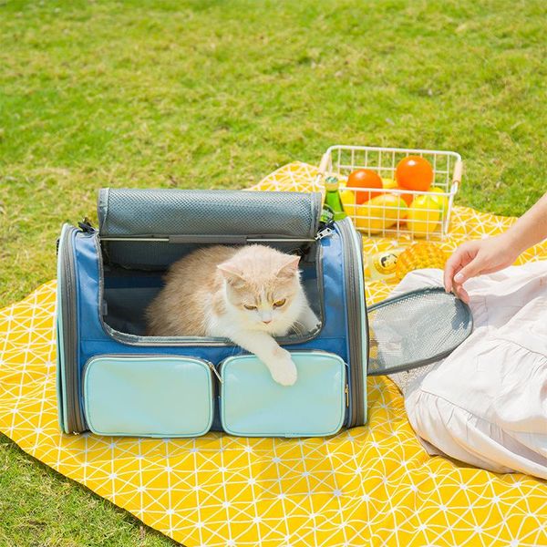 contrasting color pet bag breathable one-shoulder outdoor portable medium tote cat carrier carriers,crates & houses
contrasting color pet bag breathable one-shoulder outdoor portable medium tote cat carrier carriers,crates & houses
