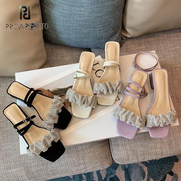 sandals crystal buckle mid-heel open-toe thick-heeled purple 2021 summer colorful square toe women, Black
sandals crystal buckle mid-heel open-toe thick-heeled purple 2021 summer colorful square toe women, Black